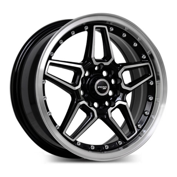 Диск PDW 15х6.5 5/100 ET30 D57.1 2101 (3063) M/B