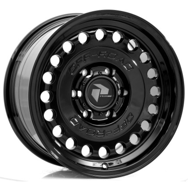 Диск PDW 17х9.0 5/127 ET-12 D71.56 3088 MR/DL-O1/B (Gloss Black) 1500 кг