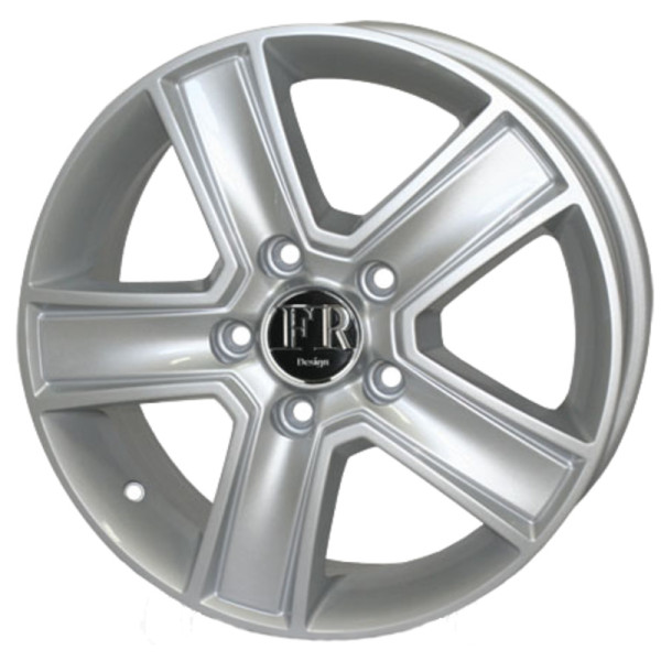 FR replica 6,5x16/5x118 ET60 D71,1 BK473 Silver