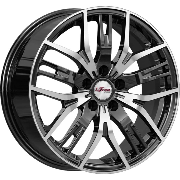 iFree 7x17/5x108 ET40 D65,1 Аскет (КС1072) Блэк Джек