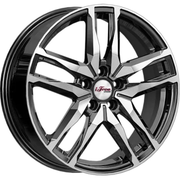 iFree 6,5x18/5x108 ET43 D65,1 Бомбей (КС1075) Блэк Джек