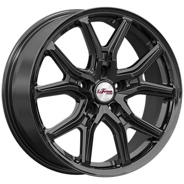 iFree 6,5x17/5x114,3 ET37 D66,6 Страйк (КС1080) BK