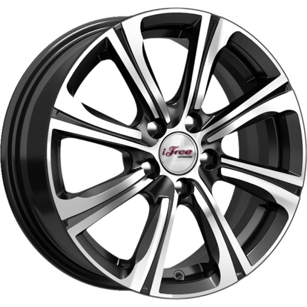 iFree 6x15/4x100 ET40 D60,1 Апероль (КС862) Блэк Джек