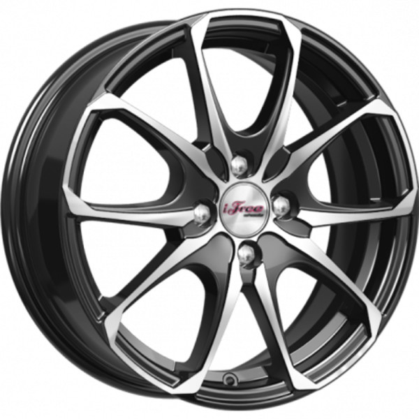 iFree 6x16/4x100 ET45 D60,1 Такеши (КС877) Блэк Джек