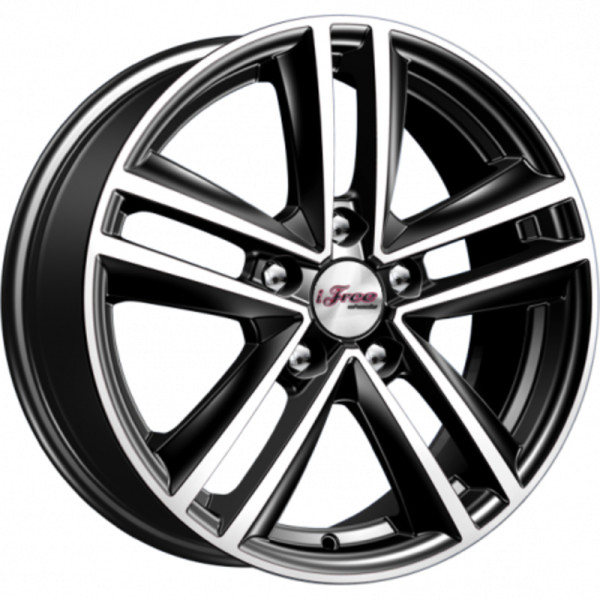 iFree 6,5x16/5x114,3 ET50 D66,1 Катар (КС885) Блэк Джек