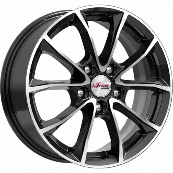 iFree 6,5x16/5x114,3 ET46 D67,1 Джет (КС914) Блэк Джек