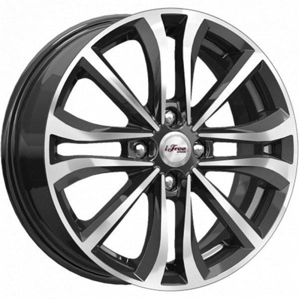 iFree 6x16/4x100 ET45 D54,1 Панган (КС938) Блэк Джек