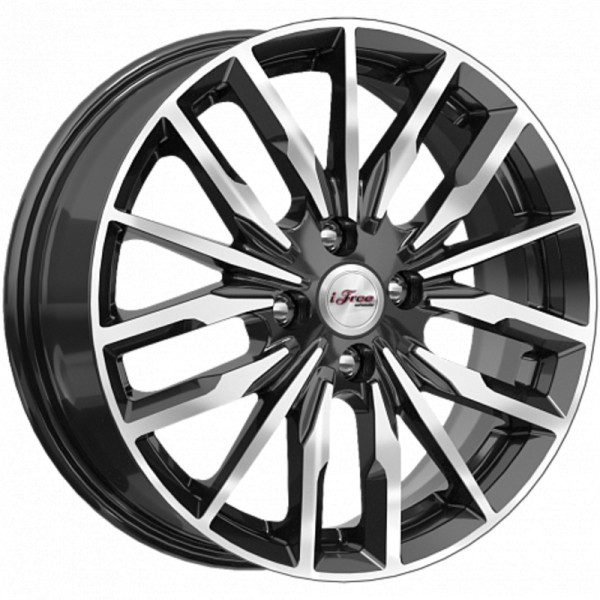 iFree 6x16/4x100 ET37 D60,1 Миконос (КС946) Блэк Джек