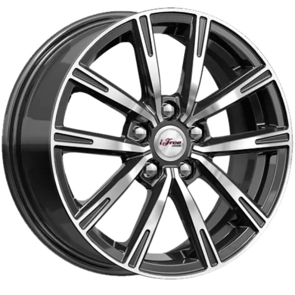 iFree 6x15/5x100 ET40 D57,1 Драйвер (КС996) Блэк Джек