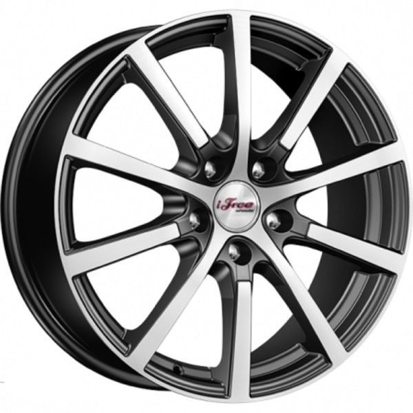 iFree 7x17/5x114,3 ET39 D60,1 Big Byz (КС680) Блэк Джек