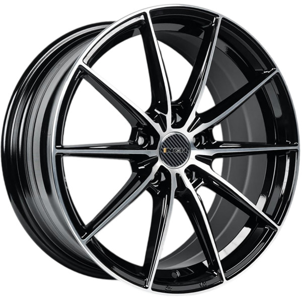 INCH 8x18/5x114,3 ET30 D60,1 FA8533 Gloss Black Machined Face (ZJH) FlowForming