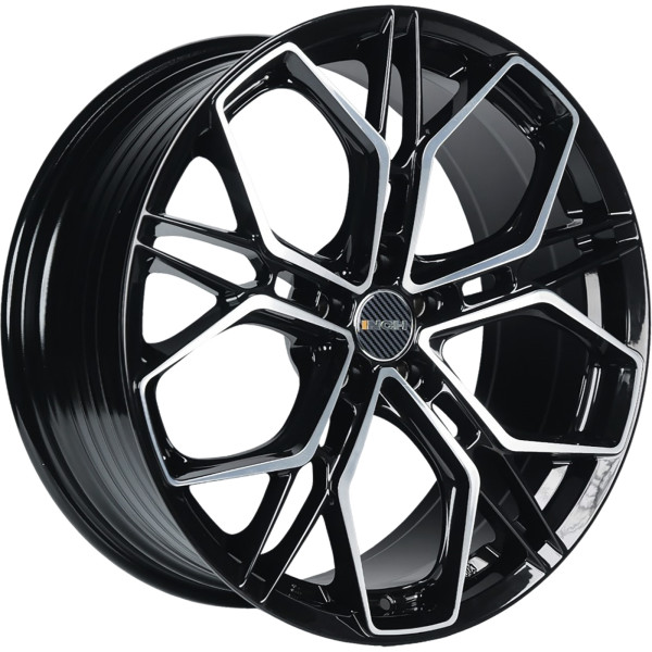 INCH 8,5x19/5x112 ET30 D66,6 FA8534 Gloss Black Machined Face (ZJH) FlowForming