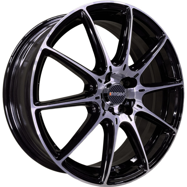 INCH 6,5x17/5x112 ET44 D66,5 FA8537 Gloss Black Machined Face (ZJH) FlowForming