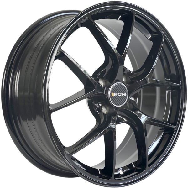 INCH 7x17/4x100 ET41 D60,1 FA8538 Full Black Round (ZJH) FlowForming