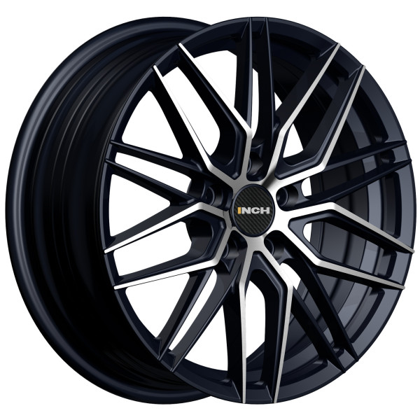 INCH 7x17/5x100 ET48 D56,1 FA8539 Gloss Black Machined Face (ZJH) FlowForming