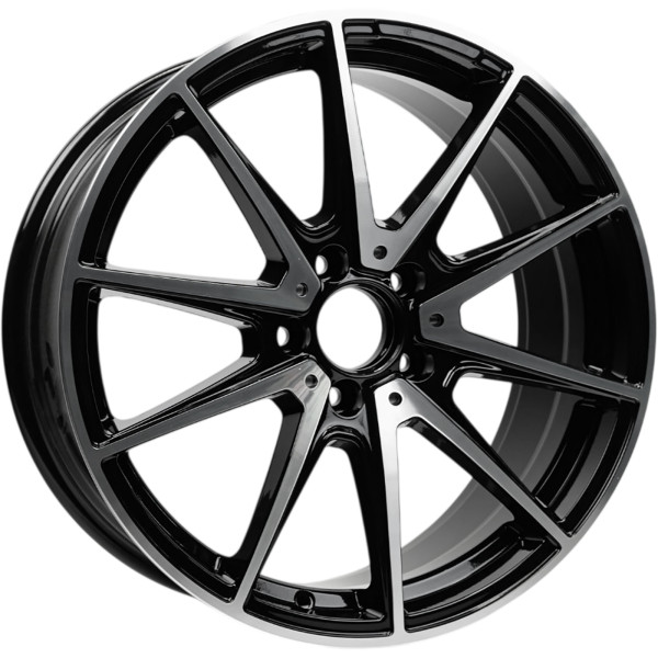 INCH 8,5x19/5x112 ET36 D66,56 ULF-R08 Gloss Black Machined Face (ZJH) FlowForming