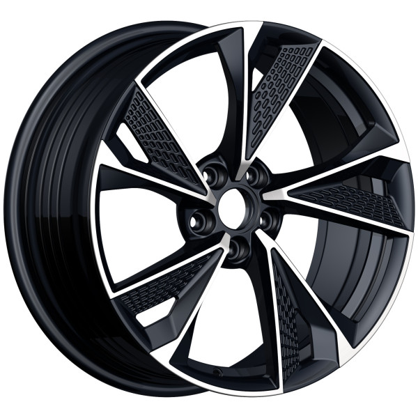 INCH 8x18/5x114,3 ET30 D73,1 ULF-R39P Black Machine Face (ZJH) FlowForming