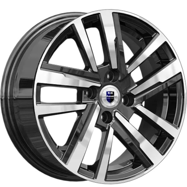 K&K 6x15/4x100 ET40 D60,1 Хант (КС1034) Алмаз черный