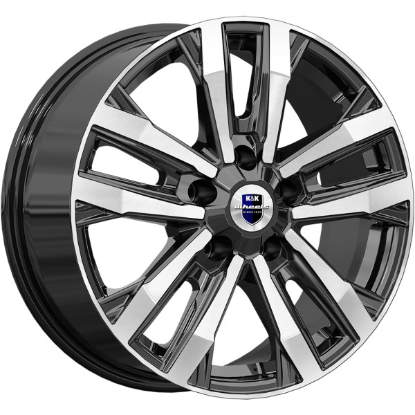 K&K 8x18/5x130 ET53 D71,6 Мичиган (КС1107) Алмаз черный
