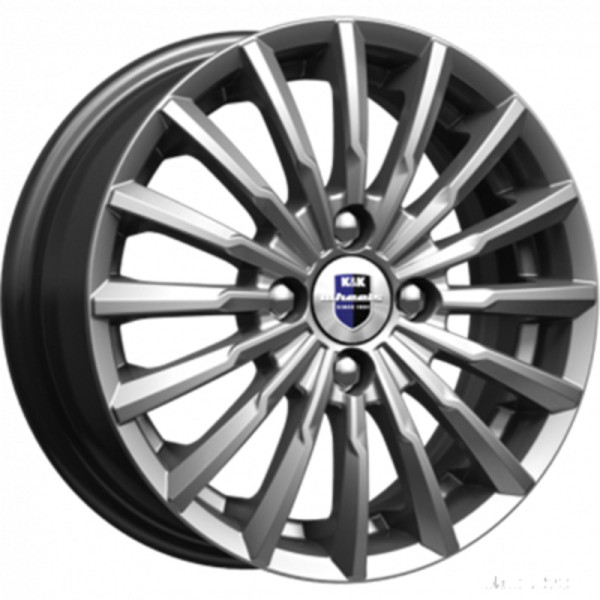K&K 5,5x14/4x98 ET40 D58,5 Акцент (КС641) Дарк платинум