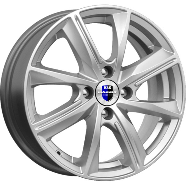 K&K 6x15/4x98 ET35 D58,5 Арнар (КС890) Сильвер SK