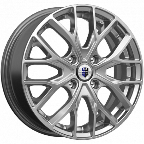 K&K 6x16/4x100 ET50 D60,1 Лилиом-оригинал (КС891) Дарк платинум