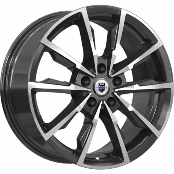 K&K 7,5x17/5x112 ET45 D66,6 Меренге (КС902) Алмаз черный