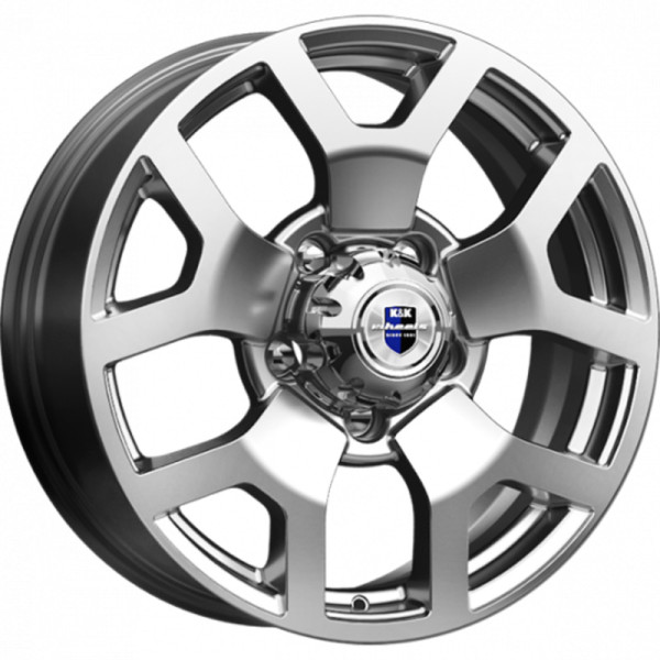 K&K 7x18/5x139,7 ET35 D108,5 Намиб (КС929) Дарк платинум