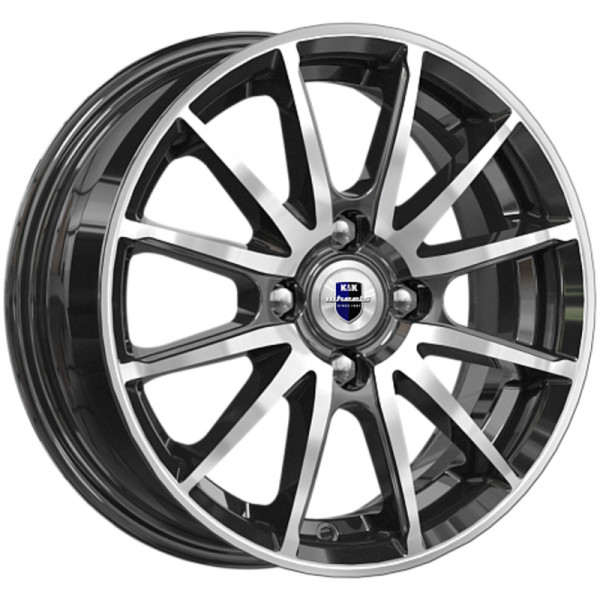 K&K 5,5x14/4x100 ET38 D60,1 Квант (КС960) Алмаз черный