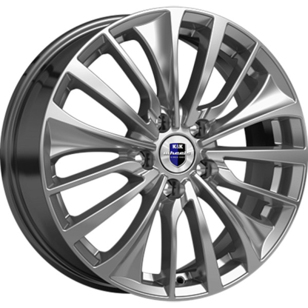 K&K 6,5x17/5x110 ET39 D65,1 Flanker (КС1097) Дарк платинум