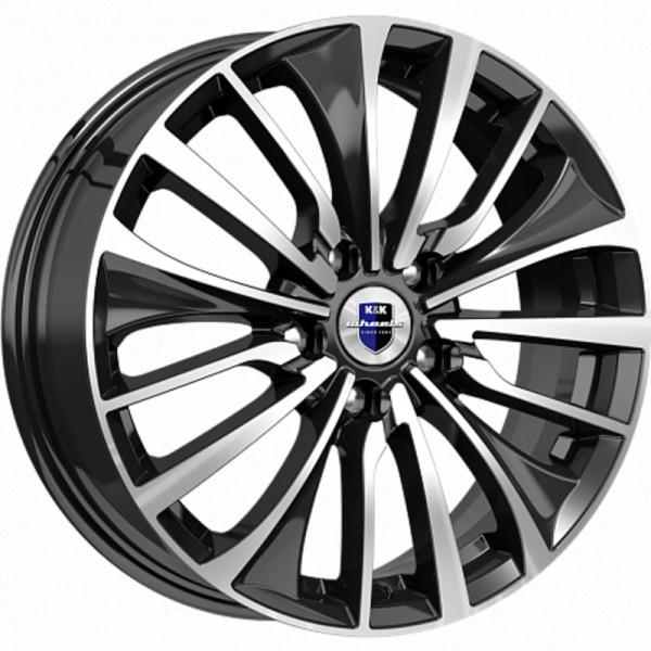 K&K 6,5x17/4x100 ET43 D60,1 Flanker (КС905) Алмаз черный