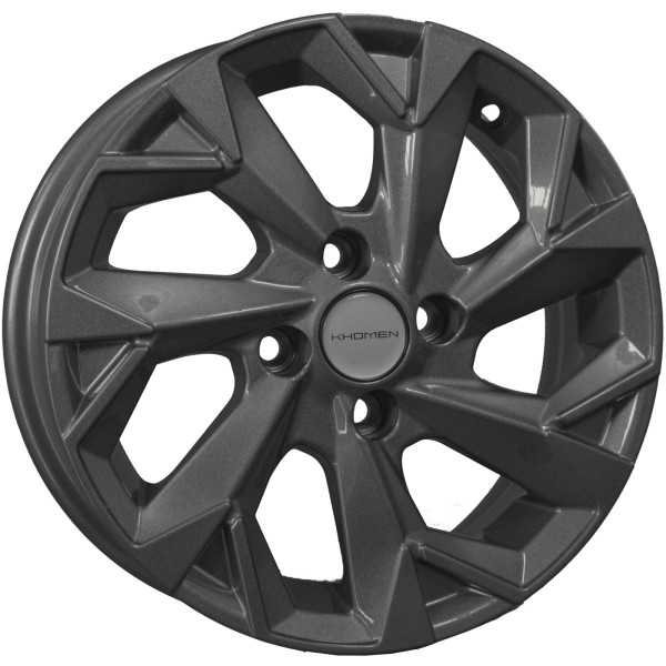 Khomen Wheels 5,5x14/4x100 ET38 D67,1 KHW1402 (Accent/Getz/i20) Gray
