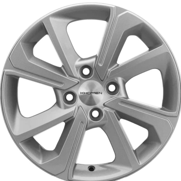 Khomen Wheels 6x15/4x100 ET50 D60,1 KHW1501 (Vesta до 2024г.) F-Silver