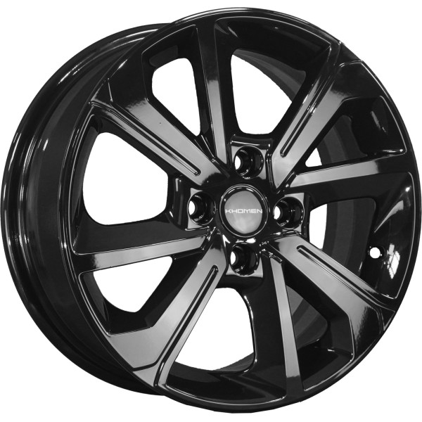 Khomen Wheels 6x15/4x100 ET50 D60,1 KHW1501 (Vesta) Black