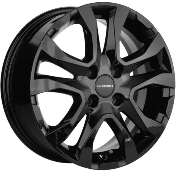 Khomen Wheels 6x15/4x98 ET36 D58,5 KHW1503 (Lada Granta) Black