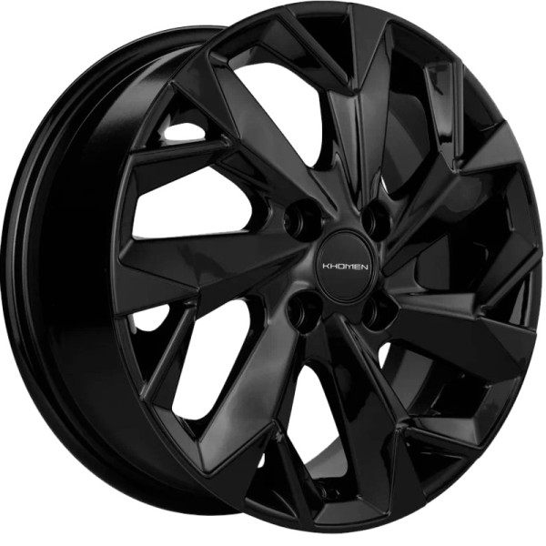 Khomen Wheels 6x15/4x98 ET35 D58,6 KHW1508 (Lada Granta) Black