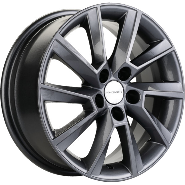 Khomen Wheels 6x16/5x100 ET45 D57,1 KHW1604 (Fabia/Polo) Gray