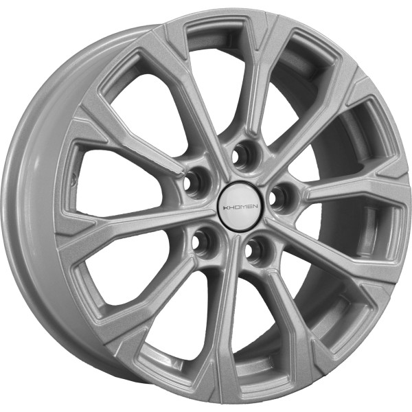 Khomen Wheels 6,5x16/5x112 ET46 D57,1 KHW1605 (Octavia A5/Golf/Jetta) F-Silver