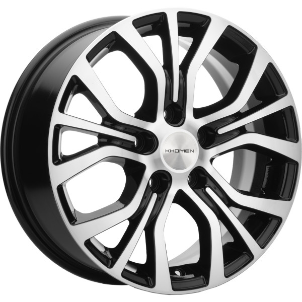 Khomen Wheels 6,5x16/5x114,3 ET46 D67,1 KHW1608 (Mitsubishi) Black-FP