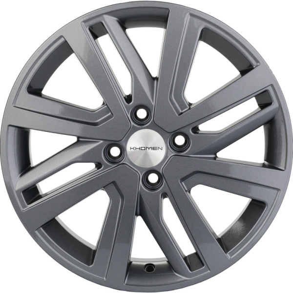 Khomen Wheels 6x16/4x100 ET50 D60,1 KHW1609 (Vesta/Largus) Gray