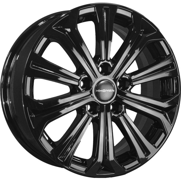 Khomen Wheels 6,5x16/5x108 ET50 D63,3 KHW1610 (Focus) Black