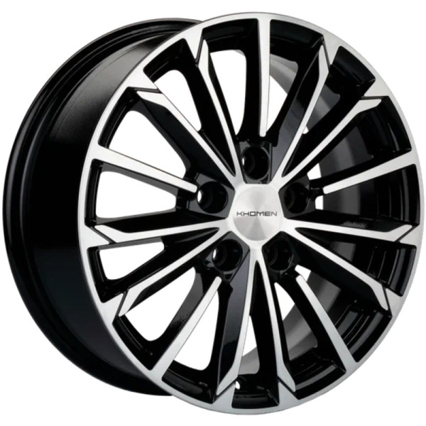 Khomen Wheels 6,5x16/5x108 ET45 D60,1 KHW1611 (Chery Tiggo 3/Tiggo 3 Pro) Black-FP