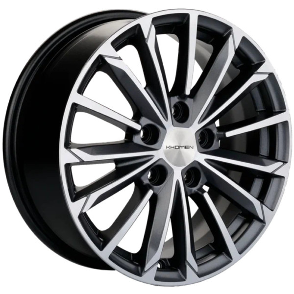 Khomen Wheels 6,5x16/5x112 ET46 D57,1 KHW1611 (Octavia A7) Gray-FP