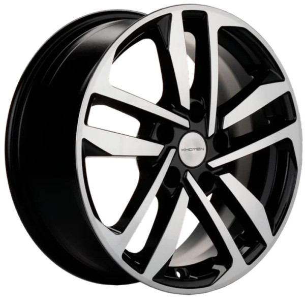 Khomen Wheels 6,5x16/5x108 ET45 D60,1 KHW1612 (Chery Tiggo 3/Tiggo 3 Pro) Black-FP