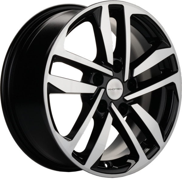 Khomen Wheels 6,5x16/5x114,3 ET45 D60,1 KHW1612 (Toyota/Suzuki) Black-FP