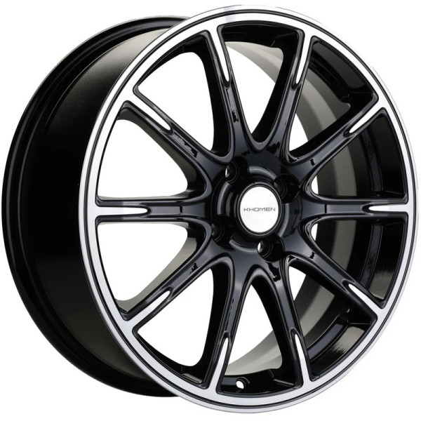 Khomen Wheels 6,5x17/4x100 ET41 D60,1 KHW1707 (XRay) Black-FP
