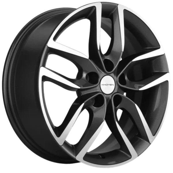 Khomen Wheels 6,5x17/5x108 ET33 D60,1 KHW1708 (Chery Tiggo 7pro) Gray-FP