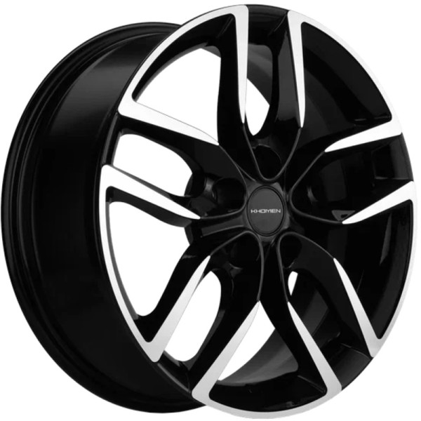 Khomen Wheels 6,5x17/5x114,3 ET40 D64,1 KHW1708 (Haval F7/F7x) Black-FP