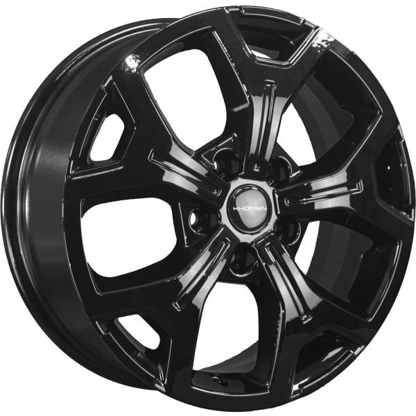 Khomen Wheels 6,5x17/5x120 ET55 D65,1 KHW1710(2) (VW Transporter) Black