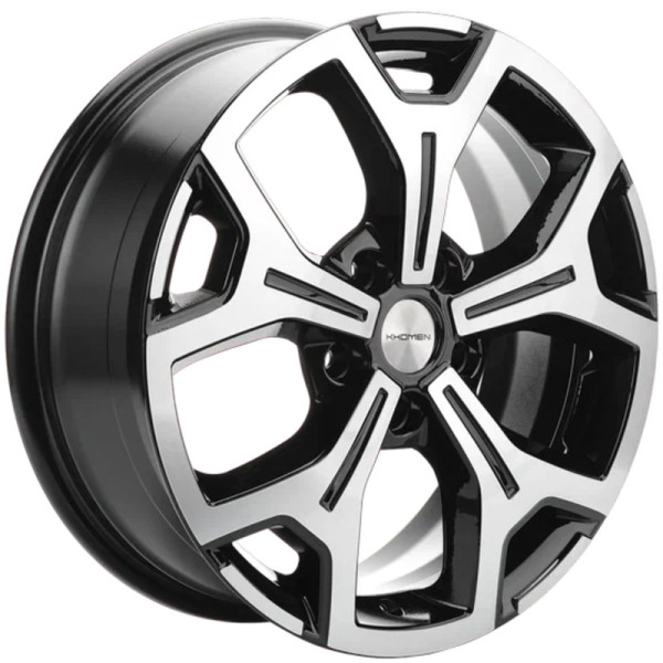 Khomen Wheels 6,5x17/5x108 ET33 D60,1 KHW1710 (Chery Tiggo 7pro) Black-FP